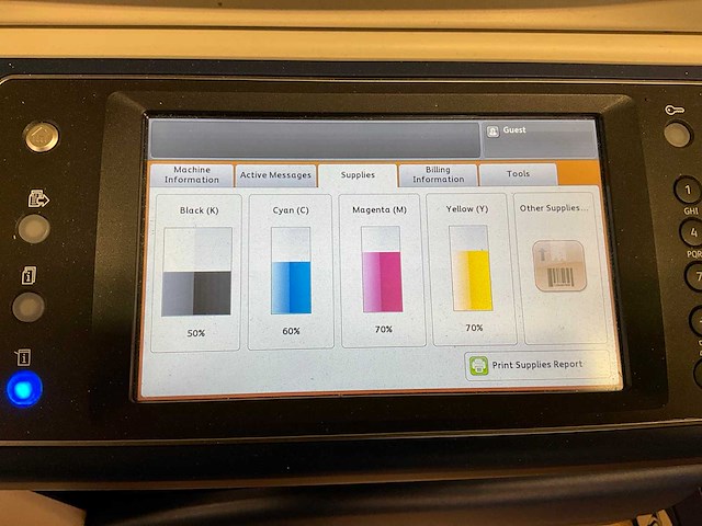 Xerox workcentre 7830 copier - afbeelding 12 van  12