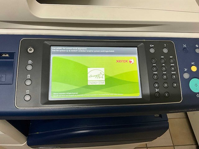 Xerox workcentre 7835 multifunctionele printer - afbeelding 4 van  9