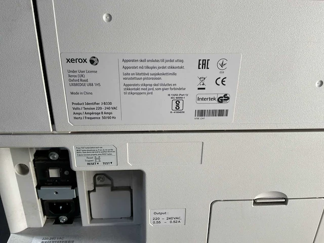 Xerox xerox altalink c8030 kleurprinter / multifunctionele printer met documentatie - afbeelding 3 van  14