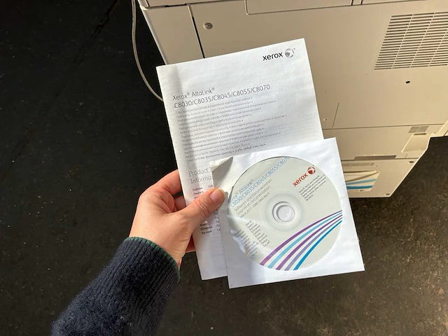 Xerox xerox altalink c8030 kleurprinter / multifunctionele printer met documentatie - afbeelding 6 van  14