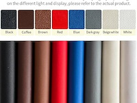 Xht zelfklevende lederen patch, 40 x 160 cm, blauw - afbeelding 1 van  4