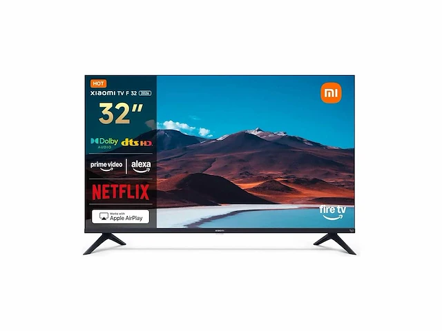 Xiaomi tv f 32, 32" hd smart tv fire os7, apple airplay - afbeelding 1 van  3