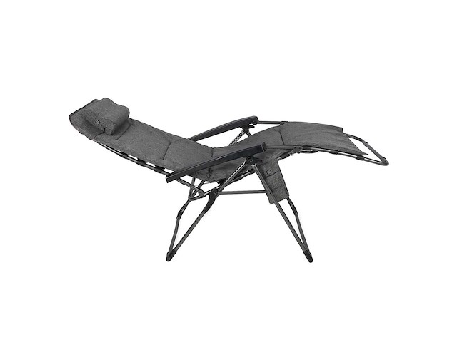 Xl fauteuil met verwarmde functie, nekkussen en externe batterij, hartbalans positie - antraciet - afbeelding 4 van  7