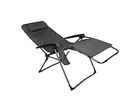 Xl fauteuil met verwarmde functie, nekkussen en externe batterij, hartbalans positie - antraciet - afbeelding 5 van  7