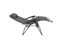 Xl fauteuil met verwarmde functie, nekkussen en externe batterij, hartbalans positie - antraciet - afbeelding 4 van  7