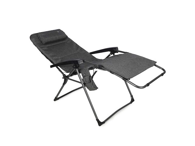 Xl fauteuil met verwarmde functie, nekkussen en externe batterij, hartbalans positie - antraciet - afbeelding 5 van  7