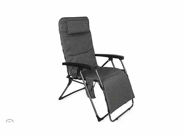 Xl fauteuil met verwarmde functie, nekkussen en externe batterij, hartbalans positie - antraciet - afbeelding 1 van  7