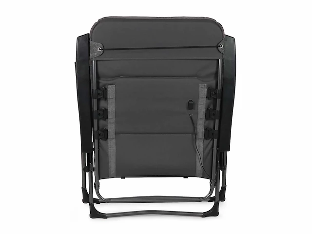 Xl fauteuil met verwarmde functie, nekkussen en externe batterij, hartbalans positie - antraciet - afbeelding 3 van  7