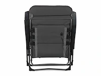 Xl fauteuil met verwarmde functie, nekkussen en externe batterij, hartbalans positie - antraciet - afbeelding 3 van  7
