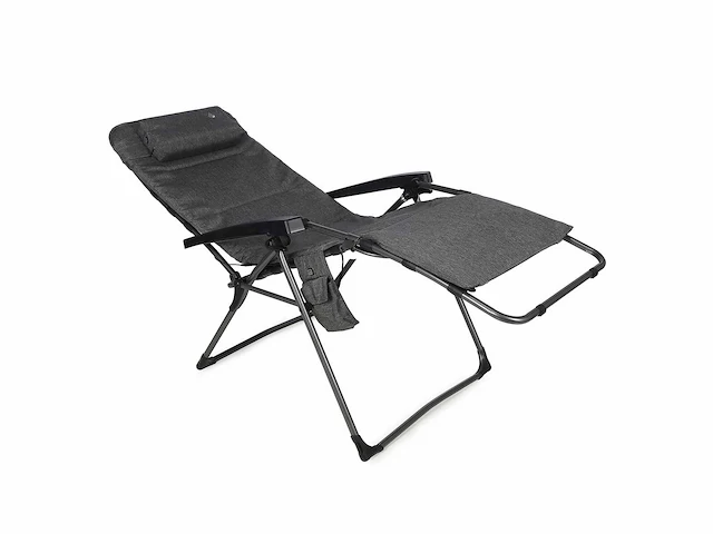 Xl fauteuil met verwarmde functie, nekkussen en externe batterij, hartbalans positie - antraciet - afbeelding 5 van  7
