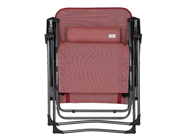 Xl infinity verstelbare relaxstoel in textiel, ongeveer afmetingen: 74 x 97 x 50/120 cm - rood - afbeelding 4 van  8