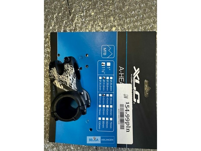 Xlc a-head stuurpen mtb – 31.8mm – 45mm - afbeelding 1 van  1