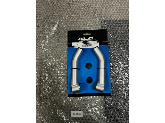 Xlc aluminium bar-ends zilver - afbeelding 1 van  1