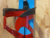 Xlc bidonhouder hodalah bc-a05 rood/zwart - afbeelding 1 van  1