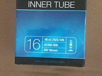 Xlc binnenband 16 x 1.75–2.125 - afbeelding 1 van  1