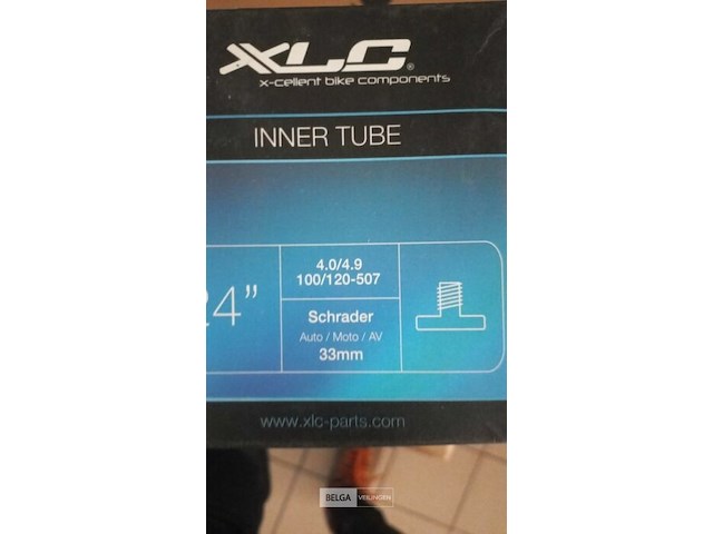 Xlc binnenband 24 x 4.0–4.9 (100/120-507) av 33 mm - afbeelding 1 van  1