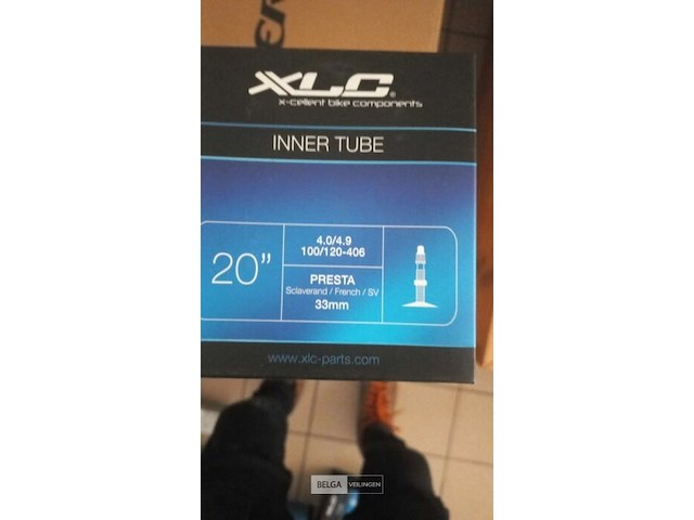 Xlc binnenband vt-a20 20 x 4.0–4.9 (100/120-406) av 33 mm - afbeelding 1 van  1