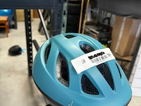 Xlc kinderfietshelm bh-c16, maat xs/s (49–54 cm), kleur blauw/grijs, lichte en veilige helm voor kinderen, verstelbaar met ventilatieopeningen. - afbeelding 1 van  1