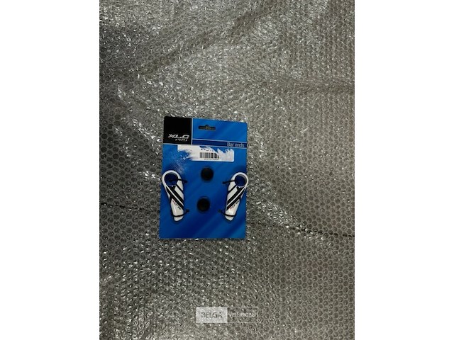 Xlc pro bar-ends wit/zwart - afbeelding 1 van  1