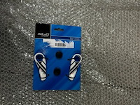 Xlc pro bar-ends wit/zwart - afbeelding 1 van  1