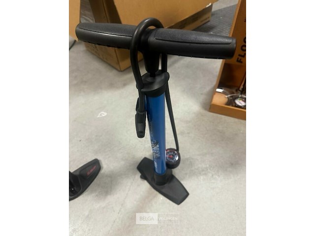 Xlc pu-s04 fietspomp blauw - afbeelding 1 van  1