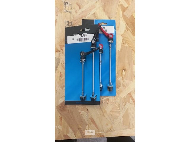 Xlc snelspanner set qr-l02, alu/cr-mo zwart, voor- en achterwiel - afbeelding 1 van  1