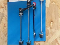 Xlc snelspanner set qr-l02, alu/cr-mo zwart, voor- en achterwiel - afbeelding 1 van  1