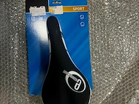 Xlc sport zadel zwart/wit - afbeelding 1 van  1