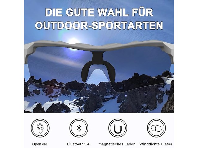 Xmenha fietsbril - afbeelding 4 van  6