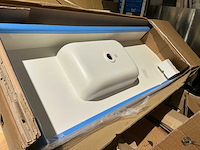 Xonyx kunststof inbouw wastafel - afbeelding 3 van  4