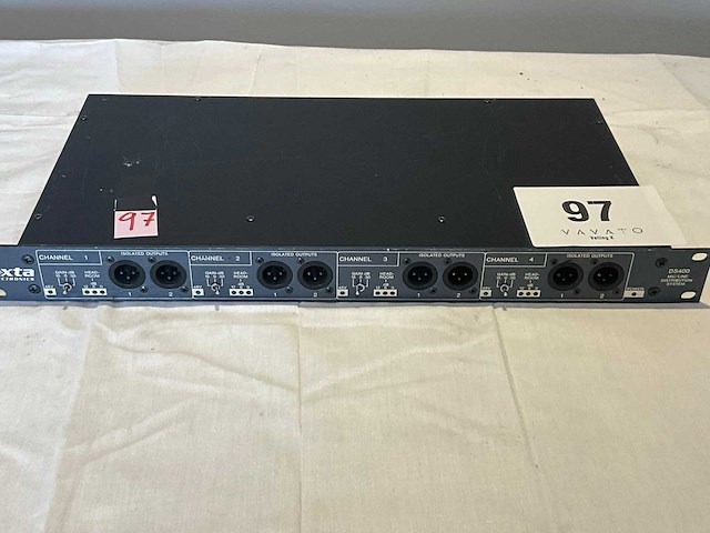 Xta electronics ds400 microfoondistributor - afbeelding 1 van  5