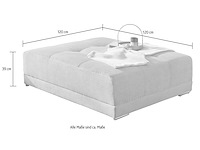 Xxl microvezel zitzak grijs - afbeelding 3 van  4