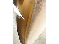 Xxl modulaire hoekbank cappuccino in linnen 430 cm - rechts - afbeelding 7 van  18