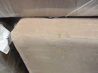 Xxl modulaire hoekbank cappuccino in linnen 430 cm - rechts - afbeelding 8 van  18