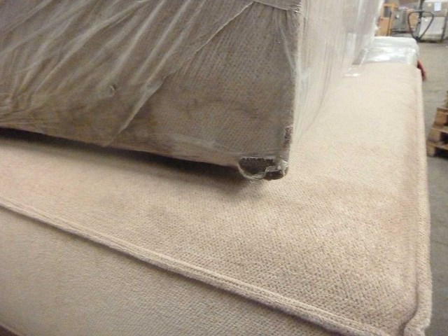 Xxl modulaire hoekbank cappuccino in linnen 430 cm - rechts - afbeelding 9 van  18