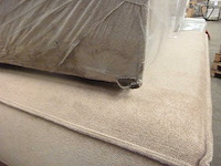 Xxl modulaire hoekbank cappuccino in linnen 430 cm - rechts - afbeelding 9 van  18