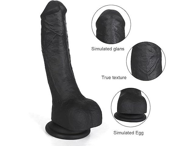 Xxl realistische dildo met zuignap - afbeelding 2 van  4