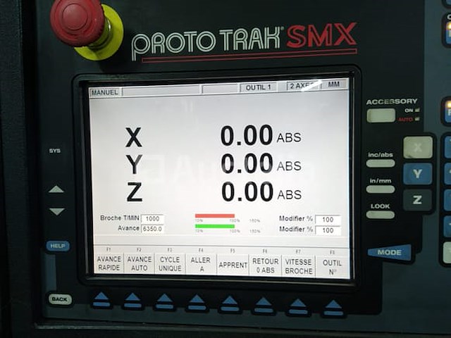 Xyz prototrak smx 3500 cnc freesmachine - afbeelding 17 van  17