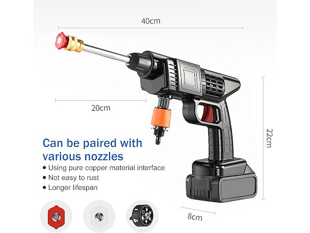 Yaasier hogedrukreiniger - afbeelding 2 van  4