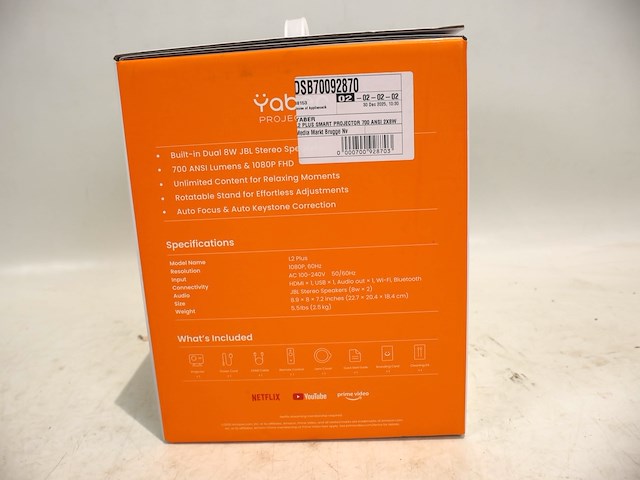 Yaber projector - afbeelding 2 van  3