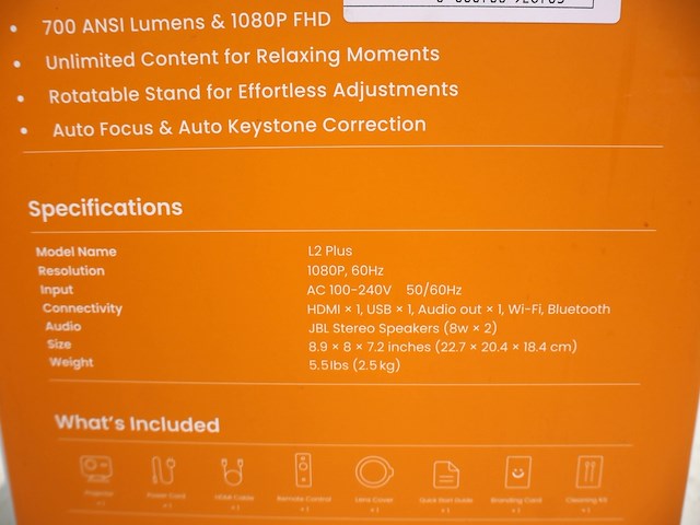 Yaber projector - afbeelding 3 van  3