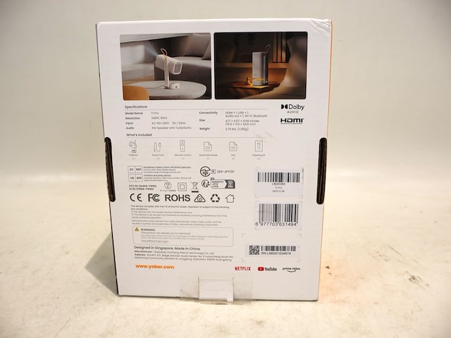 Yaber projector - afbeelding 2 van  3