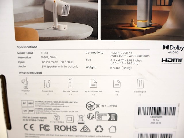 Yaber projector - afbeelding 3 van  3