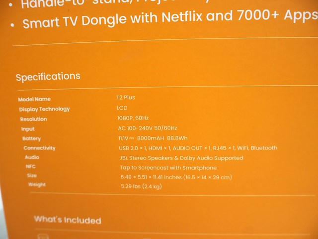 Yaber projector - afbeelding 3 van  4