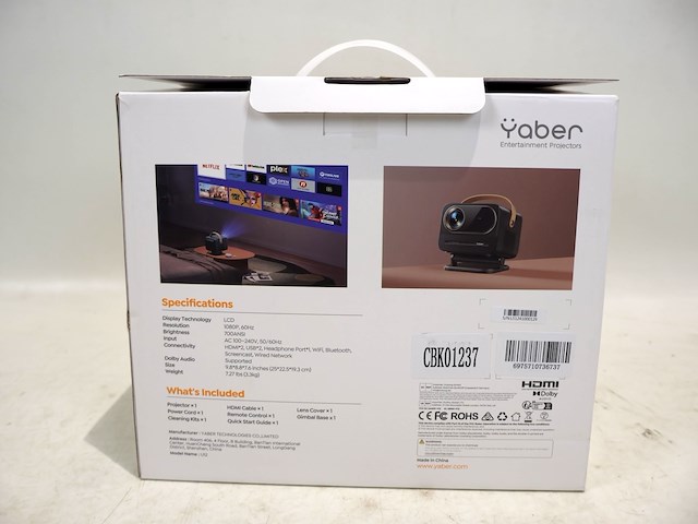 Yaber projector - afbeelding 2 van  4