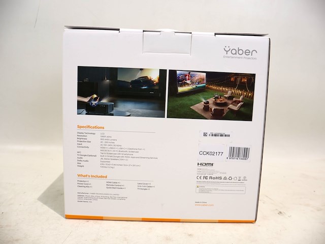 Yaber projector - afbeelding 2 van  4