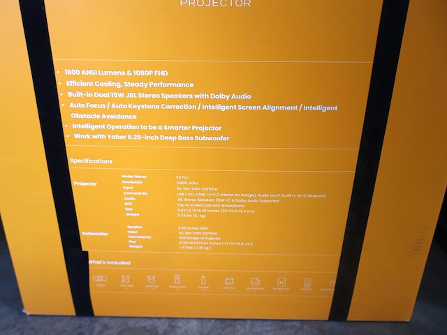 Yaber projector - afbeelding 2 van  3