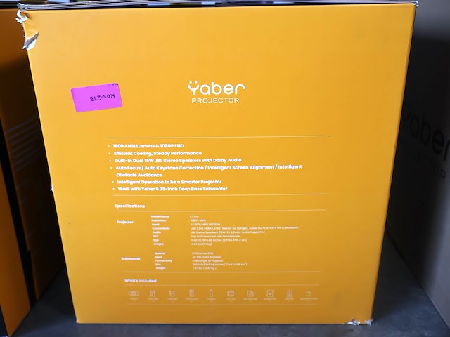 Yaber projector - afbeelding 2 van  3