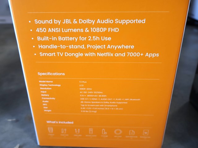 Yaber projector - afbeelding 3 van  4