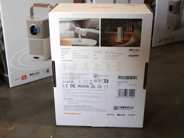 Yaber projector - afbeelding 3 van  4